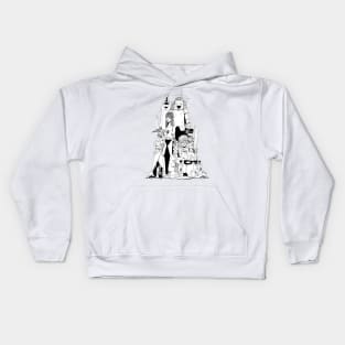 Scifi Junkyard Kids Hoodie